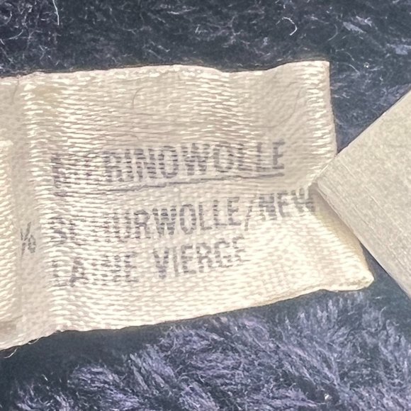 📌VTG Long Sleeves Merino Wool Pullover - Sweater w/ Cable Pattern from Germany - Picture 11 of 13